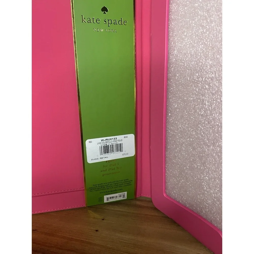 Kate Spade NY Live Colorfully Folio Case For Apple iPad 2 And iPad 3 Generation